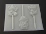 177sp Puppet Babies Chocolate or Hard Candy Lollipop Mold